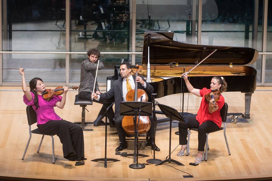 ChamberFest performing Richard Strauss' Piano Quartet in C Minor.